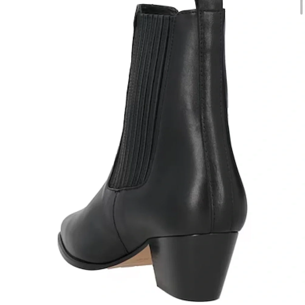 Sandro Black Ankle Boots - Picture 3 of 9
